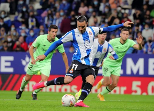 体育资讯-【西甲】武磊未出场德托马斯进球染红 西班牙人1比1